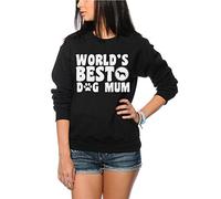 HotScamp World's Best Dog Mum Women's Sweatshirt - Black Medium