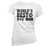 HotScamp World's Best Dog Mum Women's T-Shirt - White 14