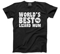 HotScamp World's Best Lizard Mum Men's Unisex T-Shirt - Black XX-Large