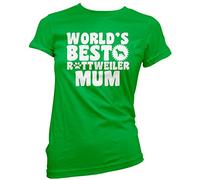 HotScamp World's Best Rottweiler Mum Women's T-Shirt - Green 12