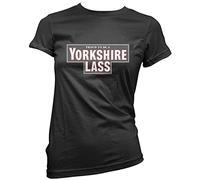 Yorkshire Lass Women's T-Shirt - Black 12
