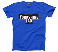 HotScamp Yorkshire Men's Unisex T-Shirt - Blue X-Small