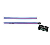 HotSips Reusable Drinking Straw + Case - Fits 8-20 oz Cups/Tumblers - Soft, BPA-Free, Food Grade, Oval (Less Pucker) - DW | MW Safe - Hot/Cold Coffee/Tea/Water/More - Made in USA, Medium