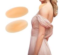 HOTSO Silicone Shoulder Pads Invisible Self Adhesive Shoulder Push-up Pads Anti-Slip Shoulder Enhancer Support Soft for Woman Man Clothes