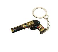 Hotspot Gaming Arcane Jinx Sheriff Keychain Model Action Figures Game Toys Collection Gift Desk Decoration Backpack Pendant Gift, Black, S