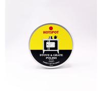 Hotspot Stove and Grate Polish Black - Restores Shine, Protects Cast Iron Surfaces, Easy Application, Heat-Resistant Finish, Ideal for Wood Stoves and Fireplaces -170ml