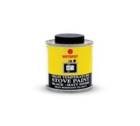 Hotspot Stove Paint Matt Black 100ml -High Temperature Heat Resistant Paint for Stoves, Fireplaces & Metal Surfaces - Long-Lasting, Durable Matt Finish for Indoor & Outdoor Use