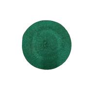 Hotstylezone Wool Blend Beret Plain Ladies Womens Girls Boy Hat French Autumn Winter Warm Cap (Emerald Green)