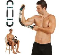 HOTSWEAT Twister Arm Exerciser Chest Workout,Portable Power Twister Bar,Muscular Strength Enhancer,Thigh Master Trainer Men,at Home Fitness Equipment (U110-130lbs)