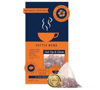 HOTTEA MAMA | Get Up & Glow | Organic Fruit Blend for Pregnancy & Breastfeeding Mums | Caffeine-Free | Naturally Uplifting | 14 Whole Leaf Biodegradable Bags