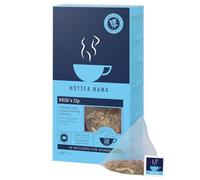 HOTTEA MAMA | Milk’s Up | Breastfeeding & Lactation Support Tea | Organic Fenugreek & Fennel | Caffeine-Free | Herbal Tea | 14 Whole Leaf Biodegradable Bags - Makes 28 Cups