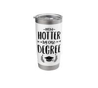 Hotter By One Degree Mug Graduation Gift Coffee Cup College Stainless Steel Insulated Tumbler