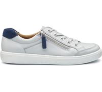 Hotter Women's Wide Fit 'Chase II' Deck Shoes in Light Grey | Size: 4.5 Hotter Light Grey 4.5
