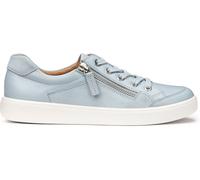 Hotter Chase 2 Wide Pale blue Womens trainers 21989-20 in a Plain Leather and Suede in Size 5.5