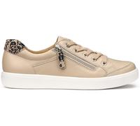 Hotter Wide Fit 'chase Ii' Trainers In Medium Beige Medium Beige