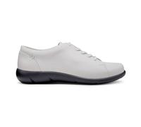 Hotter Women's Extra Wide 'Dew II' Casual Lace-Ups in Pale Grey | Size: 4 Hotter Pale Grey 4