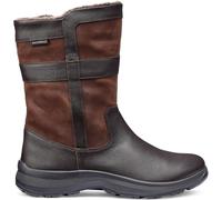 Hotter Frontier Waterproof Brown leather Womens Mid Calf Boots 20909-21 in a Plain Nubuck Leather in Size 7