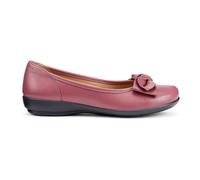 Hotter Women's 'Jewel' Ballerina Pumps in Dark Pink | Size: 3 Hotter Dark Pink 3