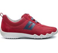 Hotter Women's Wide Fit 'Leanne II' Active Shoes in Scarlet | Size: 6 Hotter Scarlet 6