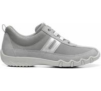 Hotter Women's Wide Fit 'Leanne II' Active Shoes in Light Grey | Size: 5 Hotter Light Grey 5