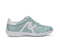 Hotter Women's 'Marianne' Leather Trainers in Duck Egg Blue | Size: 7.5 Hotter Duck Egg Blue 7.5