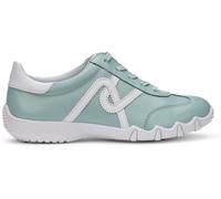 Hotter Women's 'Marianne' Leather Trainers in Duck Egg Blue | Size: 8 Hotter Duck Egg Blue 8
