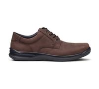 Hotter Men's 'Burton II' Lace-Up Shoe in Chocolate | Size: 9.5 Hotter Chocolate 9.5