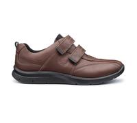 Hotter Men's 'Energise' Dual Fit Casual Shoes in Walnut | Size: 9 Hotter Walnut 9