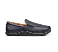 Hotter Men's 'Relax' Slippers in Dark Navy | Size: 6 Hotter Dark Navy 6