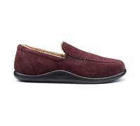 Hotter Men's 'Relax' Slippers in Maroon | Size: 6 Hotter Maroon 6
