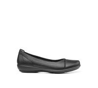 Hotter Robyn Ii Extra Wide Ballerina Shoe, Black, Size 4, Women Black