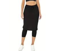 Hotter Shoes for Women Clearance The Deal Leggings for Women UK Women's Straight Women's Drawstring Skirt Pants Sports Short Skirt Women's Two Piece Quick Drying Tennis Yoga Black Leggings Women
