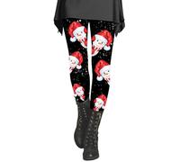 hotter shoes for women clearance the deal Sport Leggings for Women Uk Women's Christmas Day Autumn And Winter Leggings Artistic Printed Soft Stretchy Pants Seamless Leggings yoga pants for women