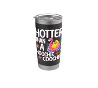 Hotter Than A Hoochie Coochie Funny Viral Duck Summer Stainless Steel Insulated Tumbler