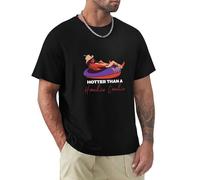 Hotter Than A Hoochie Coochie T-Shirt Alan Jackson Shirt Unisex for Men Tee Black S