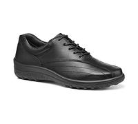 Hotter Tone II Women's Casual Classic Bowling Shoe with Decorative Stitching and Sporty Grippy Sole in Soft Leather and Suede Wide EE Fit 7.5 UK