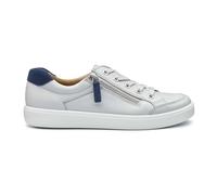 Hotter Women's Wide Fit 'Chase II' Deck Shoes in Light Grey | Size: 4 Hotter Light Grey 4