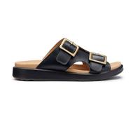 Hotter Wide Fit 'corsica' Slip-On Mules In Dark Navy Dark Navy