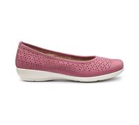 Hotter Wide Fit 'livvy Ii' Ballerinas In Dusty Pink Dusty Pink 5
