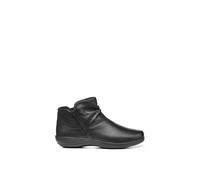 Hotter Women's Wide Fit 'Murmur' Ankle Boots in Black | Size: 7.5 Hotter Black 7.5