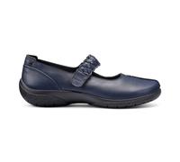 Hotter Wide Fit 'shake Ii' Mary Janes In Mid Navy Mid Navy 7.5