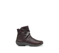 Hotter Women's Wide Fit 'Whisper' Ankle Boots in Chocolate | Size: 6 Hotter Chocolate 6