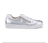 Hotter Women's 'Chase II' Deck Shoes in Metallic Silver | Size: 5.5 Hotter Metallic Silver 5.5