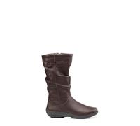 Hotter Women's Extra Wide 'Derrymore II Mid Calf Boots in Chocolate | Size: 6.5 Hotter Chocolate 6.5