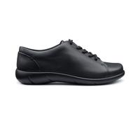 Hotter Women's Extra Wide 'Dew II' Casual Lace-Ups in Black | Size: 4.5 Hotter Black 4.5