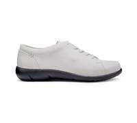 Hotter Women's Extra Wide 'Dew II' Casual Lace-Ups in Pale Grey | Size: 4 Hotter Pale Grey 4