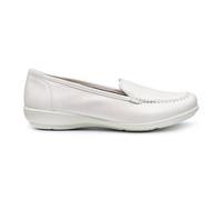 Hotter Women's Extra Wide 'Jazz' Moccasins in Off-White | Size: 9 Hotter Off-White 9