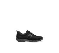 Hotter Women's Extra Wide 'Leanne II' Active Shoes in Black | Size: 8 Hotter Black 8