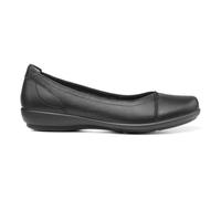 Hotter Women's Extra Wide 'Robyn II' Ballet Pumps Flat in Black | Size: 9