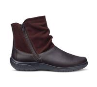 Hotter Women's Extra Wide 'Whisper' Ankle Boots in Chocolate | Size: 4 Hotter Chocolate 4